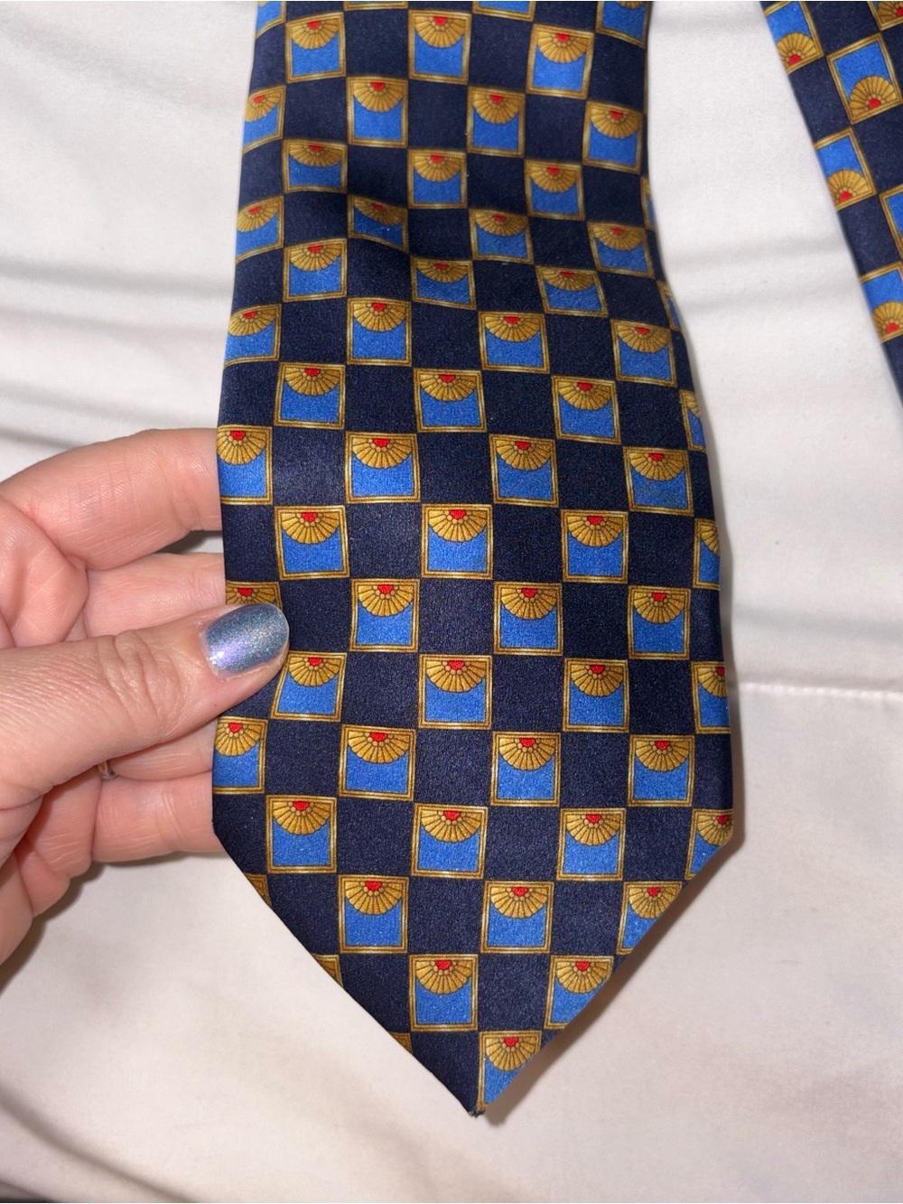 LANVIN PARIS ALL SILK TIE